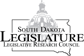 South Dakota Legislature logo with state capitol building, text: South Dakota Legislature Legislative Research Council.
